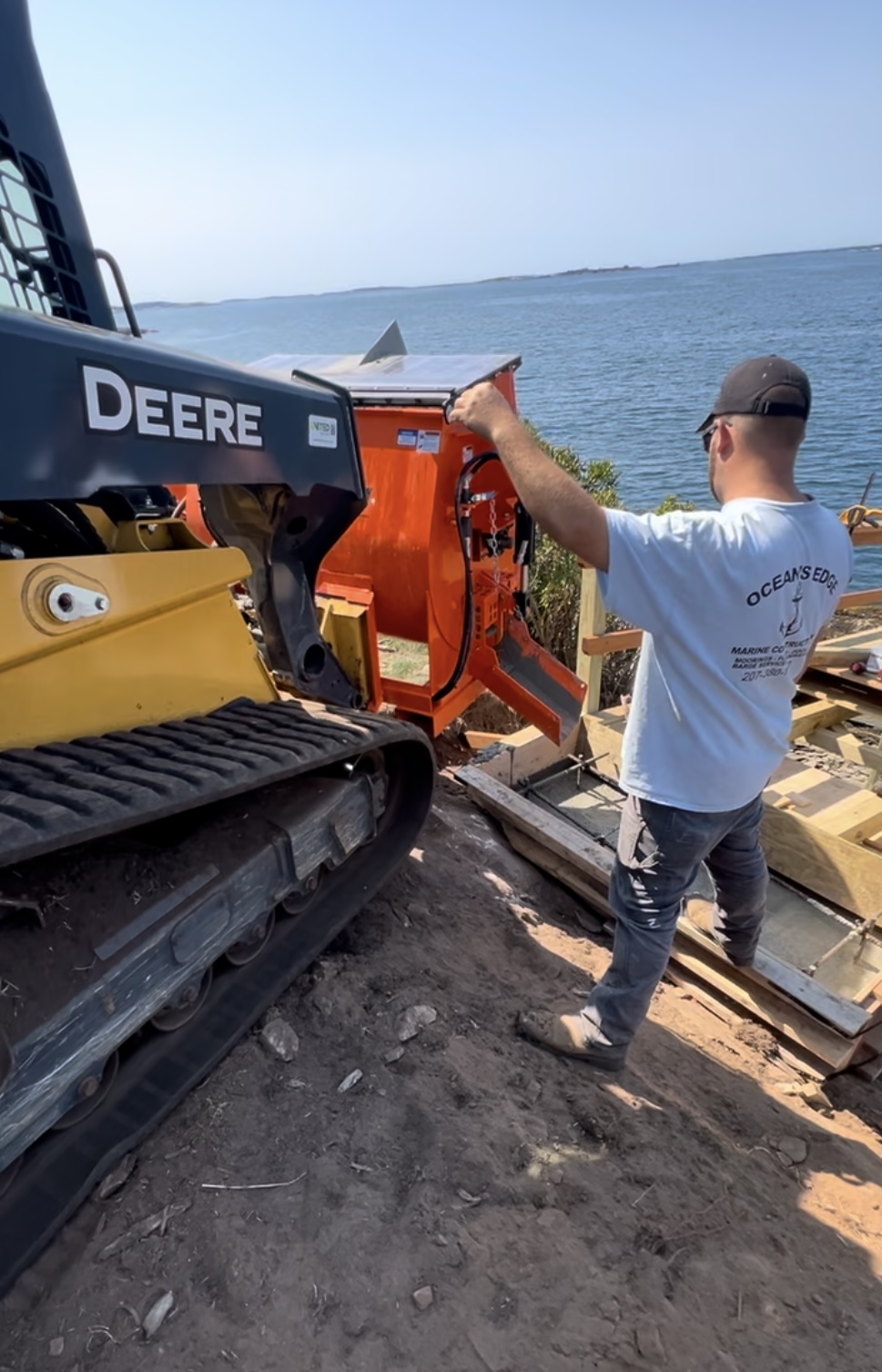 Marine construction work in Midcoast Maine — photo 26
