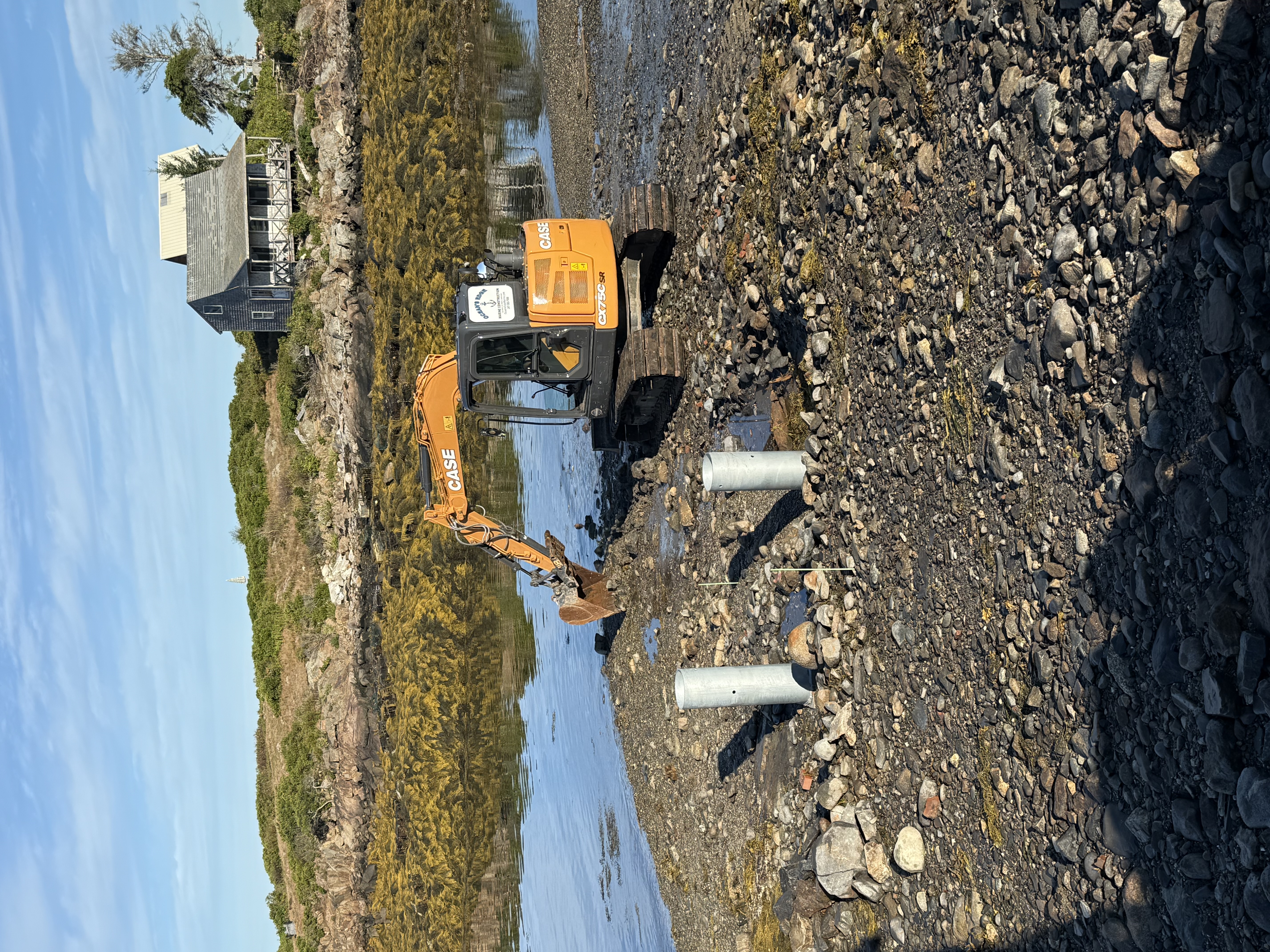 Marine construction work in Midcoast Maine — photo 23